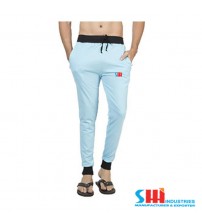 SHH Sky Blue Casual Mens Trendy Lower Track Suit Cotton Flees SHH-00806
